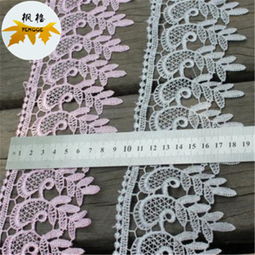 義烏楓格花邊 專業(yè)水溶滌綸鏤空蕾絲新款花邊廠家直銷，賦能時(shí)尚服飾輔料市場(chǎng)